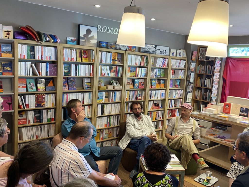 Rencontre en librairie